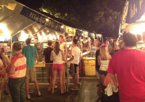 festival at night